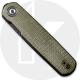 CIVIVI Lumi C20024-1 - Black Stonewash 14C28N - Green Micarta  - Liner Lock - Front Flipper Folder