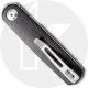 CIVIVI Lumi C20024-3 - Stonewash 14C28N - Black G10 - Liner Lock - Front Flipper Folder