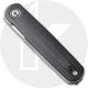 CIVIVI Lumi C20024-3 - Stonewash 14C28N - Black G10 - Liner Lock - Front Flipper Folder