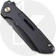 WE Knife Company Mini Buster 2003B - Black Stonewash 20CV Wharncliffe  - Antique Bronze Titanium - Frame Lock - Flipper Folder