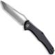 CIVIVI Fracture Knife C2008E - Gray Stonewash Tanto - Black G10 - Slip Joint Folder