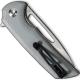 CIVIVI Odium Knife C2010A - Stonewash D2 Drop Point - Gray G10 - Liner Lock Flipper Folder
