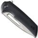 CIVIVI Odium Knife C2010D - Stonewash D2 Drop Point - Black G10 - Liner Lock Flipper Folder