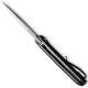 CIVIVI Odium Knife C2010D - Stonewash D2 Drop Point - Black G10 - Liner Lock Flipper Folder