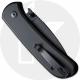 CIVIVI Qubit C22030E-1 Knife - Black Stionewashed 14C28N Drop Point - Black Aluminum