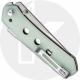CIVIVI Vision FG C22036-2 Knife - Satin Nitro-V Reverse Tanto  - Jade G10