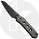 CIVIVI Vision FG C22036-3 Knife - Black Nitro-V Reverse Tanto - Dark Green Canvas Micarta