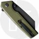 CIVIVI Amirite C23028-3 Knife - Black Nitro-V Reverse Tanto - Coarse OD Green G10 - Flipper Folder