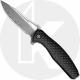 CIVIVI Wyvern Knife C902DS - Damascus Drop Point - Black FRN - Liner Lock Flipper Folder