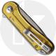 CIVIVI Elementum C907A-4 Knife - Satin D2 Drop Point - Polished Ultem - Flipper Folder