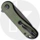 CIVIVI Elementum C907T-E - Black Stonewash D2 Tanto - Green Micarta - Liner Lock - Flipper Folder