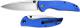 CIVIVI Governor Knife C911B - Satin D2 Spear Point - Blue G10 - Liner Lock Folder