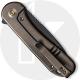 WE Knife Company Elementum 18062X-4 - Black Stonewash 20CV - Bronze Ti - Frame Lock Flipper Folder