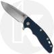 Hinderer Knives XM-18 3.5 Inch Knife - Spear Point - Stonewash - 20CV - Tri Way Pivot - Blue / Black G-10 / Stonewash Ti