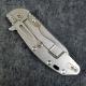 Rick Hinderer XM-24 Knife 4 Inch Wharncliffe OD G10 Stonewash Frame Lock Flipper