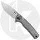 Zero Tolerance 0044 Knife - 2 Tone CPM S45VN Drop Point - Bead Blasted Titanium - USA Made