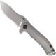 Zero Tolerance 0920 Knife Les George Titanium Handle Flipper Folder KVT Opening