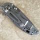 Rick Hinderer XM-18 Knife 3 Inch Spear Point Black and Blue G10 Stonewash Finish