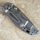 Rick Hinderer XM-18 Knife 3 Inch Spear Point Black and Blue G10 Stonewash Finish