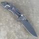 Rick Hinderer XM-18 Knife 3.5 Inch Stonewash Harpoon Spanto Jade G10 Frame Lock Flipper