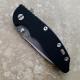 Rick Hinderer XM-18 Knife 3.5 Inch Battle Anthracite Spear Point Black G10 Frame Lock Flipper