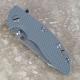 Rick Hinderer XM-18 Fatty Knife 3.5 Inch Working Finish Harpoon Tanto Gray G10 Frame Lock Flipper