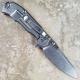 Rick Hinderer MP-1 Knife 3.25 Inch Drop Point HMBS Brown and Black G10 Frame Lock Flipper