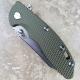 Rick Hinderer XM-18 Fatty Knife 3.5 Inch Stonewash Wharncliffe OD Green G10 Bronze Ano